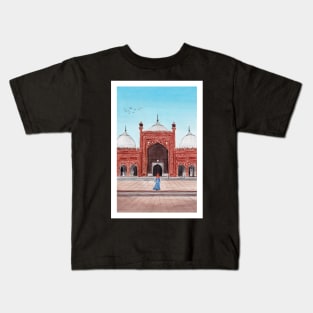 Badshahi Mosque, Pakistan Kids T-Shirt